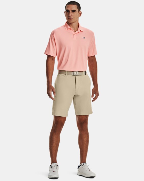 男士UA Golf短褲 in Brown image number 2